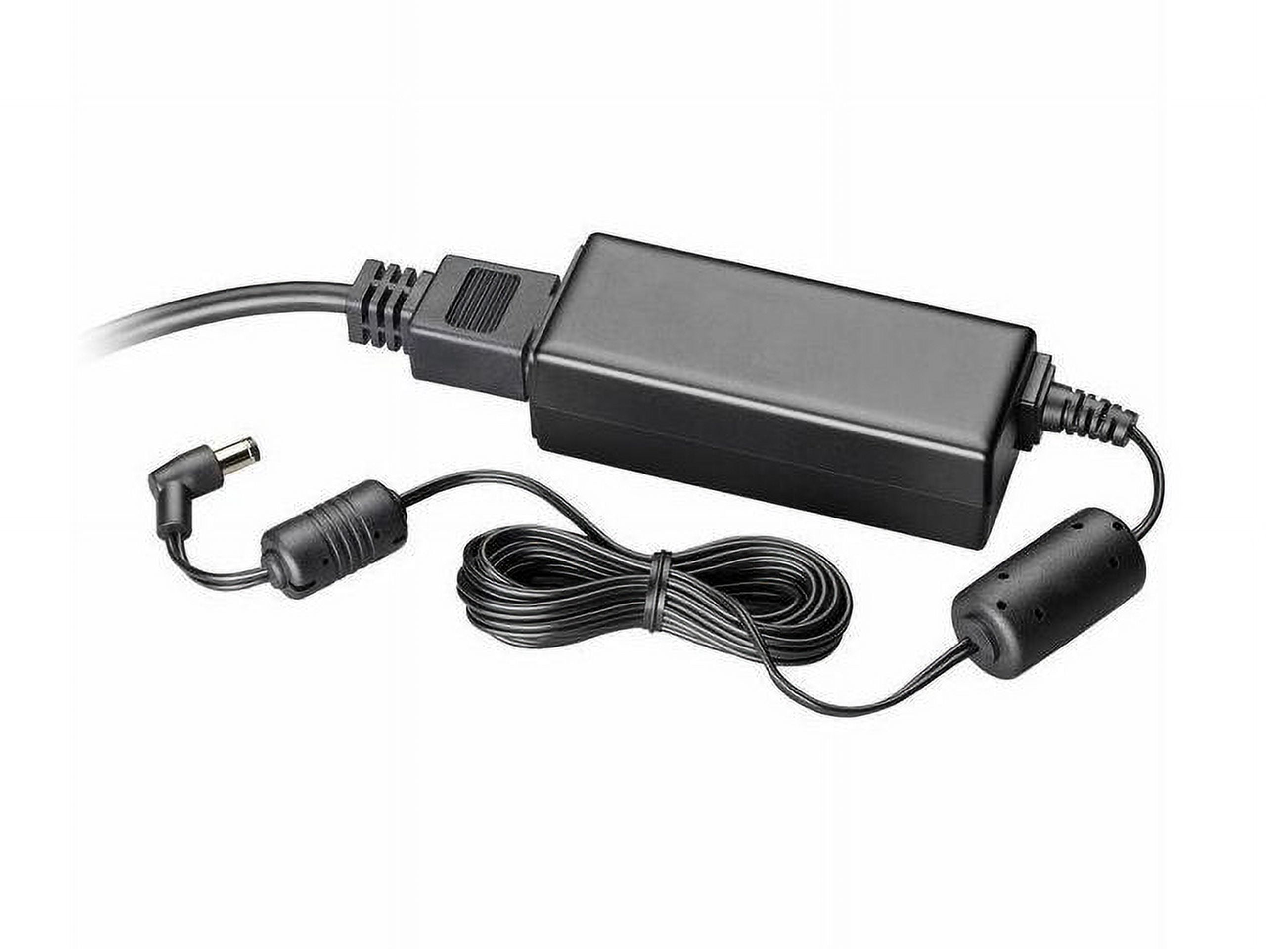 Poly 25W Power Supply - Black - 120 V AC Input - 48 V DC Output - 25 W