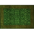 thumbnail image 1 of Ahgly Company Indoor Rectangle Persian Green Traditional Area Rugs, 7' x 10', 1 of 1