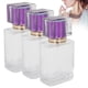 thumbnail image 5 of Perfume, Maquillaje Rellenable 50ml Botella De Perfume De Vidrio Perfume Recargable Atomizador Dispensador Maquillaje Líquido Contenedor Púrpura EOTVIA No, 5 of 6