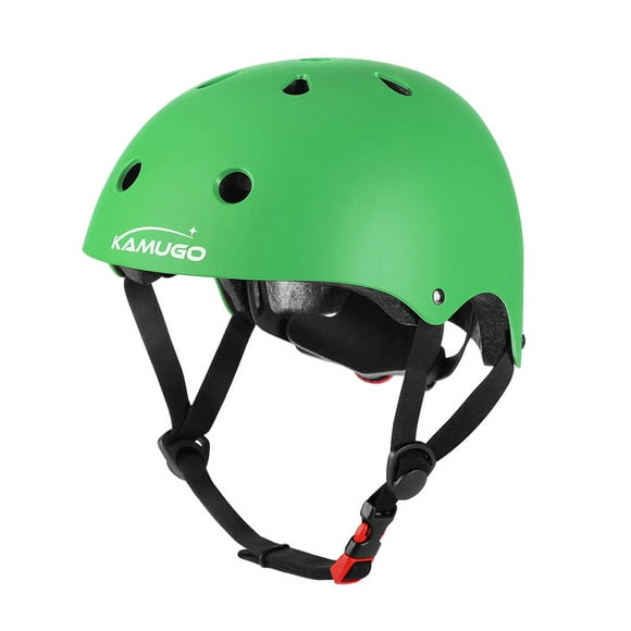 KAMUgO Kids Adjustable Helmet, Suitable for Toddler Kids Ages 2-8 Boys girls, Multi-Sport Safety cycling Skating Scooter Helmet (Mint green, Small)