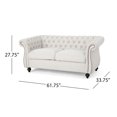 thumbnail image 5 of Kyle Traditional Chesterfield Loveseat Sofa, 5 of 7