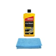 Mothers California Gold Car Wash (16 oz.) Bundled with a Microfiber Cloth (2 Items)
