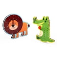 thumbnail image 4 of Kids Threading Toy Wooden: 4PCS Animal Fruit Weaving Lacing Toy Educational Toy, 4 of 10