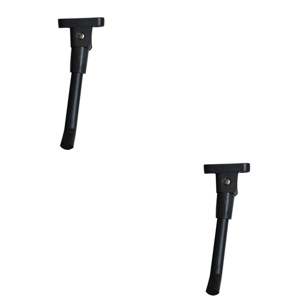 Eigraketly Patinete eléctrico Patineta Monopatín Aleación de aluminio Soporte de pie Soporte lateral Reemplazo para M365, Negro negro 2piezas Eigraketly CBP042931