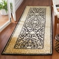 thumbnail image 2 of Safavieh SKR213B Silk Road Black / Ivory, 2 of 6