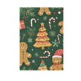 thumbnail image 6 of Yayeee Garden Flag 28" x 40" Double Sided Outdoor Yard Lawn Holiday Decorations, Beige Christmas Gingerbread, 6 of 6