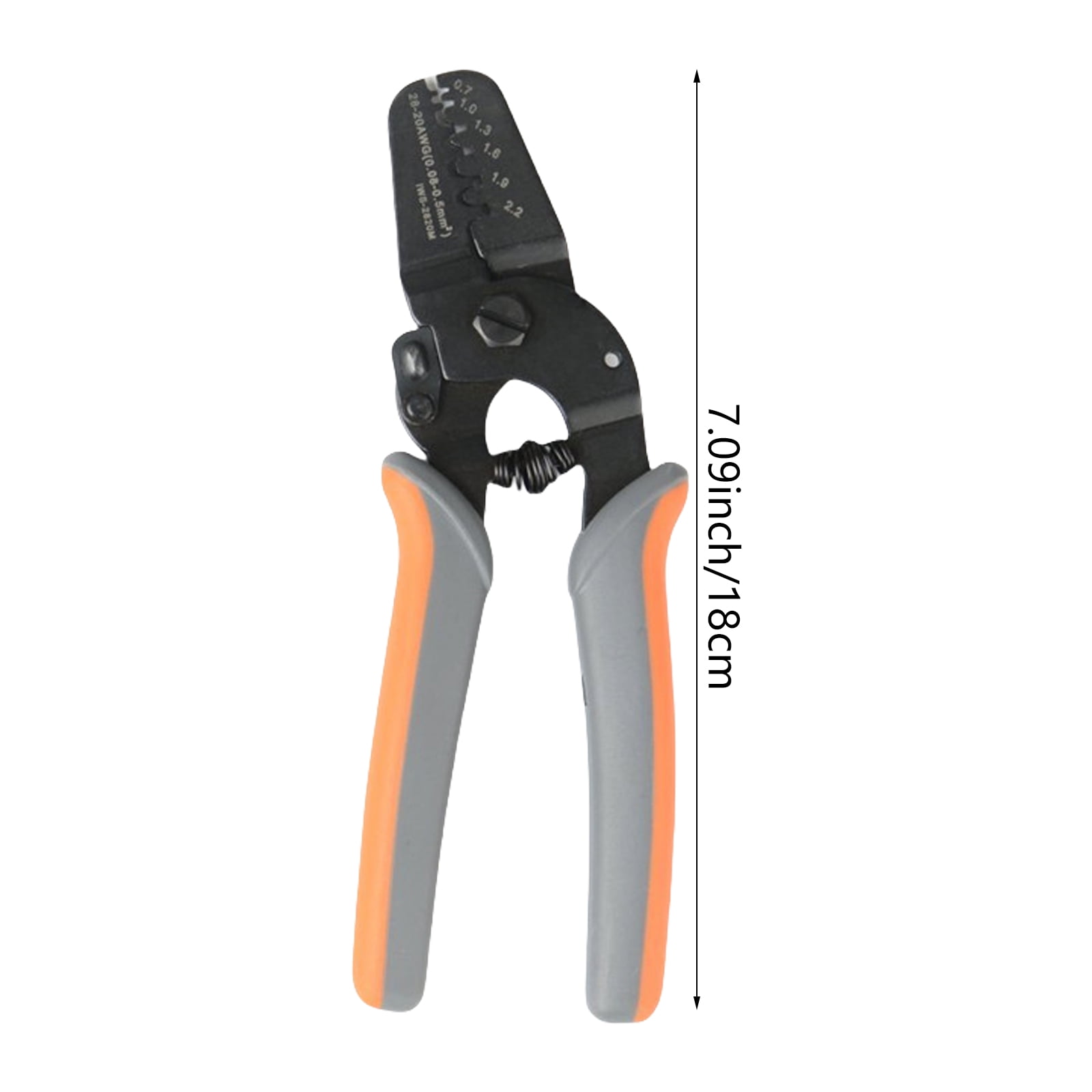 URTERYSER Multifunction Wire Cutter Open Barrels Crimping Tool Pliers for 28-20AWG Crimper Terminals Connectors Crimping Tool Color B