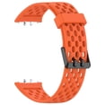 thumbnail image 2 of Correa Reloj Silicona Deportiva para Fit 3 () Naranja, 2 of 9