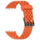thumbnail image 2 of Correa Reloj Silicona Deportiva para Galaxy Fit 3 () Naranja, 2 of 9