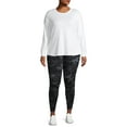 thumbnail image 2 of Terra & Sky Women's Plus Size High Waist Leggings, 2 of 6