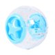 thumbnail image 1 of Pelota de ejercicio para hámster con rueda para correr, ventilación, actividad temporal, espacio de juego, pelota para cobayas y animales pequeños. Azul, 1 of 8