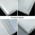 thumbnail image 3 of unbranded 1Pcs Concert Ticket Holder Tickets Collection Book White DS Card Protection Holiday Family Friends Lovers, 3 of 7