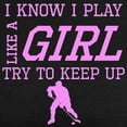 thumbnail image 3 of CafePress - Hockey Like A Girl T Shirt - Womens Tri-blend T-Shirt, 3 of 4