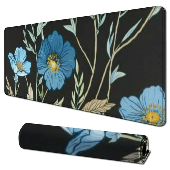 nygtbtfer Keyboard Wrist Rest Support Ergonomic Mouse Pad Desk Memory Foam Keyboard Set Mousepad with Wrist Rest for Computer Keyboard 31.5x11.8 in