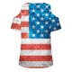 thumbnail image 3 of Camisas de Manga Corta para las Mujeres Cuello Redondo de Impresión Casual, Top de Blusa para el Hogar Y el Uso Diario, Camisa de Moda de las Cuatro Estaciones de las Mujeres, 3 of 8