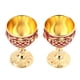 thumbnail image 5 of Copa De Cáliz Vintage, 2PCS De aleación De Zinc, Copas De Vino Irrompibles, Copa Sagrada De Tallo Retro, Copas De Vino Medievales,Copa De Licor De Vino En Relieve, Vaso De, 5 of 8