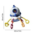 thumbnail image 3 of SPOORYYO Themed Sensory Pull String Toy for Fine Motor Skill and Sensory Development, Engaging Indoor and Travel Play, Auditory and Visual Stimulation Toy, 3 of 6