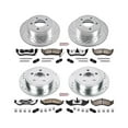thumbnail image 3 of PowerStop Front and Rear Z36 Truck & Tow Carbon-Fiber Ceramic Brake Pad and Drilled and Slotted Rotor Kit Fits: JEEP Select Models K2154-36, 3 of 9