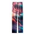 thumbnail image 4 of Zszcpp Summer Pants For Mens 2025 Print Outerwear Long Drawstring Comfort Starry Sky Basic Lounge Trousers Casual Trouser, 4 of 4