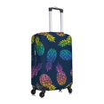 thumbnail image 3 of Balery Luggage Cover Abstract Bright Pineapple Fruit Retro Print Suitcase Covers for Luggage Elastic Washable Suitcase Protector Fits 18-32 Inch Luggage-Small, 3 of 9