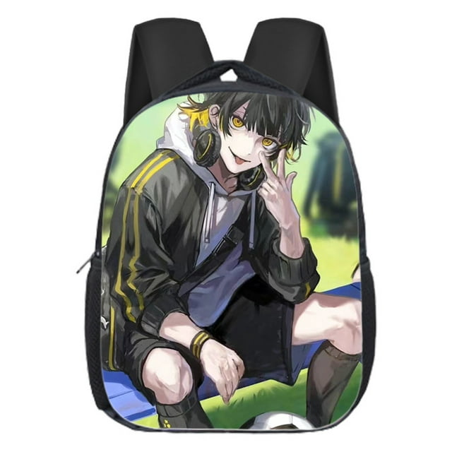 Mochila Blues Locks Kids School de poliéster 24 x 10 x 30 cm
