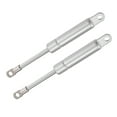 thumbnail image 1 of Unique Bargains 2Pcs 6 Inch 65Ib/289N Silver Tone Lift Supports Struts Shocks Gas Spring Universal for RV Car Truck Boat, 1 of 8