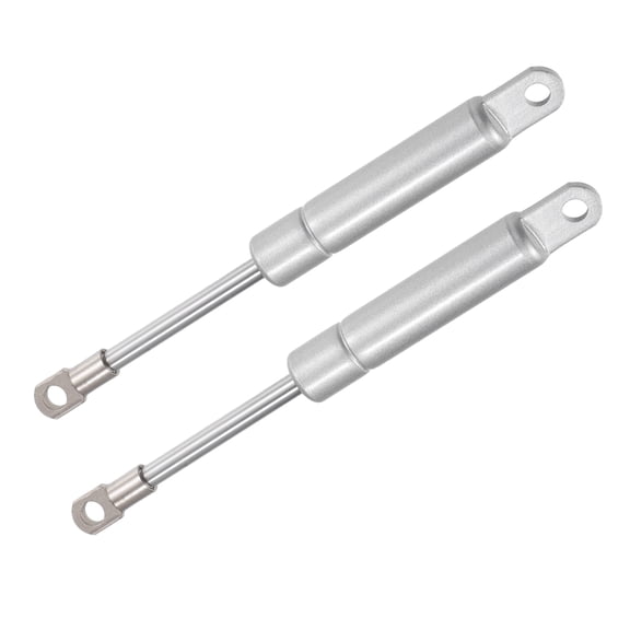 Unique Bargains 2Pcs 6 Inch 65Ib/289N Silver Tone Lift Supports Struts Shocks Gas Spring Universal for RV Car Truck Boat