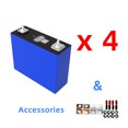 New LiFePO4 3.2V 100AH Lithium Iron Phosphate Battery cells for DIY 12V 24V 48V Solar System