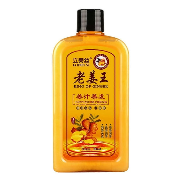 Ginger Hair Regrowth Shampoo Ginger Shampoo for Hair Growth Loss Hair Shampoo Conditioner