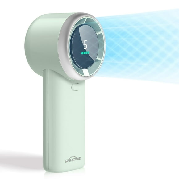 Ventilador portátil WHATOOK Handheld Mini High Speed Green
