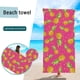 thumbnail image 1 of Microfiber Beach Towel Super, Special Pattern Bath Towel, Sandproof Beach Blanket,Multi-Purpose Towel For Travel Swimming Pool Camping 27.55x59.05in, 1 of 8