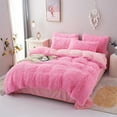 thumbnail image 3 of HYwys Warm and Cozy Plush Duvet Cover Pillowcase Bedding Set  Three-Piece Skin-friendly Fabric for Single and Double Beds  Super Soft and Luxurious Option for a Cozy Night‘s Sleep., 3 of 7