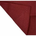 thumbnail image 3 of Better Trends 96" Octagonal Oval Brided Rug 100% Polypropylene Durable & Stain Resistant Reversible Indoor Area Utility Rug (Burgundy Solid) Alpine Solid Collection, 3 of 4