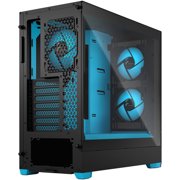 Fractal Design Pop Air RGB Clear Tempered Glass ATX Mid-Tower Computer Case, Cyan Core