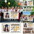 thumbnail image 2 of SHAGUOZHOU Real Flag Pole Nylon Flag 3x5 Customized Graduation Banner For The Class Of 2025 Photos Names Text Congratulations Banner Customized Graduation Party Decorations And Supplies, 2 of 7