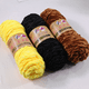 thumbnail image 4 of Zapatillas tejidas a crochet de terciopelo dorado, de grosor medio, ligeras, multicolores y brillantes, 4 of 5