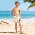 thumbnail image 6 of LIBRCLO Boys Swim Trunks with Compression Liner 9 Years Swimwear Hawaiian Quick Dry Kids 2 in 1 Board Shorts Casual Bathing Suits Swimsuits Summer Beach Shorts Yellow, 6 of 8