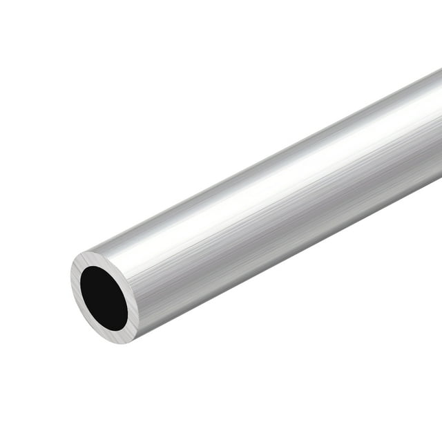 Tuberías redondas de aluminio Uxcell 6063, tuberías rectas sin costuras 20mm x 15mm x 300mm