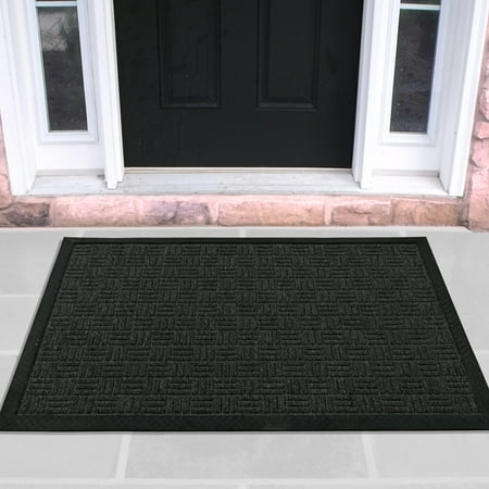 Door Mat Floor Mat (Loop Carpet Rubber Backed Entrance Scraper Door mat (18