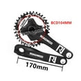 thumbnail image 3 of ROADNADO Bike Crankset 34T BB Crank 36T Chainring 104BCD MTB Crank Set 170mm Road Bicycle Crank With Chainring Bolts, 3 of 8