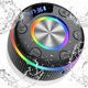 thumbnail image 1 of wonima11 Bluetooth Shower Speaker, Portable Bluetooth 5.3 Speakers Wireless, IP7 Waterproof Mini Speaker with RGB Lights, Suction Cup, Stereo Bass, for Bathroom Party Travel Outdoor, Gift, 1 of 1