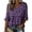 Black, variant on JULMCOMO Alzheimer's Awareness Graphic Tees for Women Purple Hummingbird Print V Neck Casual T Shirts 3/4 Sleeve Loose Comfy Graphic Shirts Black 3XL