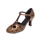 thumbnail image 3 of Zapatos de baile de salón a la moda para mujer, zapatos de baile modernos con punta cerrada y purpurina, zapatos latinos de salón de Salsa y Tango para niñas, 3 of 5