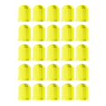 thumbnail image 2 of 25 tapones universales para válvulas de neumáticos de coche, aptos para decoración de válvulas de vehículos. Amarillo, 2 of 8