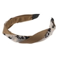 thumbnail image 5 of Unique Bargains 1 Pc Ditsy Floral Headbands for Women Brown, 5 of 6