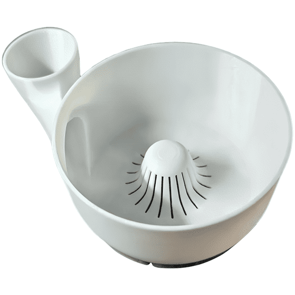 Fruit Washer Spinner – 3D Printed Hydro Bowl Automatic Vegetable & Fruit Washer with Self‑Spinning Water Flow, Multipurpose Rinse Drain Basket for Cherry Tomatoes, Blueberries, Herbs & Small Fruits