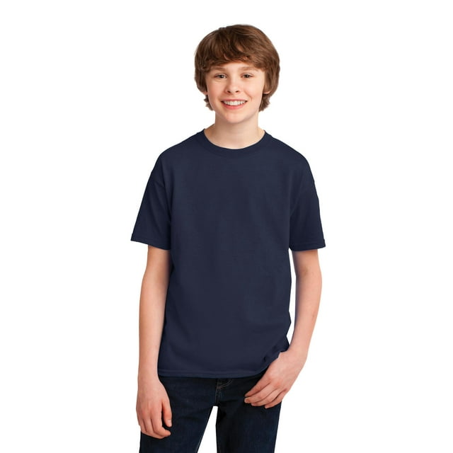 Gildan T-Shirt à Manches Courtes pour Garçon 100 pour Cent Polyester 42000B