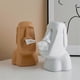 thumbnail image 4 of Napkin Box Nordic Style Stone Statue Nostril Tissue Box Napkin Paper Holder Box 3D Toilet Paper Home Decoration B, 4 of 5