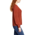 thumbnail image 3 of Jessica Simpson Women's Bell Sleeve Soft Rib Knit Top Relaxed Fit Sweater, 3 of 6