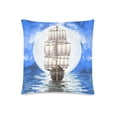 thumbnail image 2 of MKHERT Old Pirate Ship Throw Pillowcase Pillow Cover Cushion Couver 18x18 inch, 2 of 3